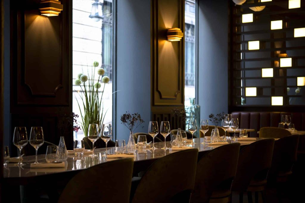 Restaurant passionne paris salle